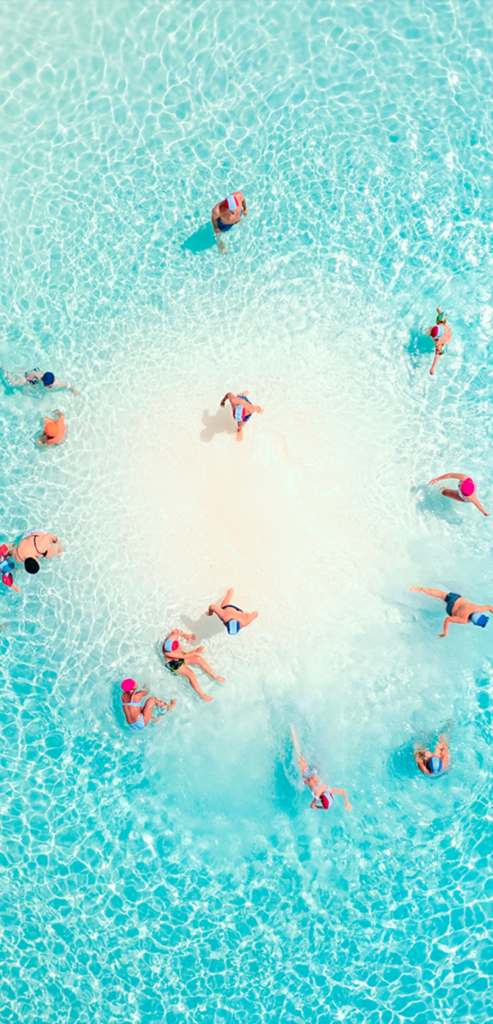 foto piscina dall'alto Acquaflash