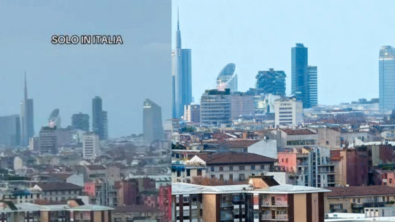 🇮🇹Dal 16° piano Come appare Milano 🇬🇧 From the 16th floor: What Milan looks like.#italy #bello #travel #trend #foruyou"