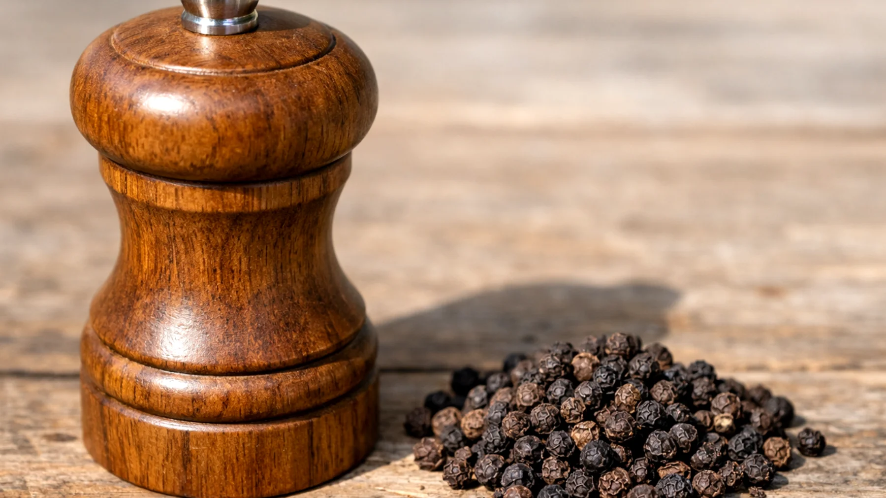 Come preparare il pepe nero macinato fresco in casa quando si è a dieta, sfruttando al meglio le sue proprietà per insaporire i piatti senza aggiungere calorie"