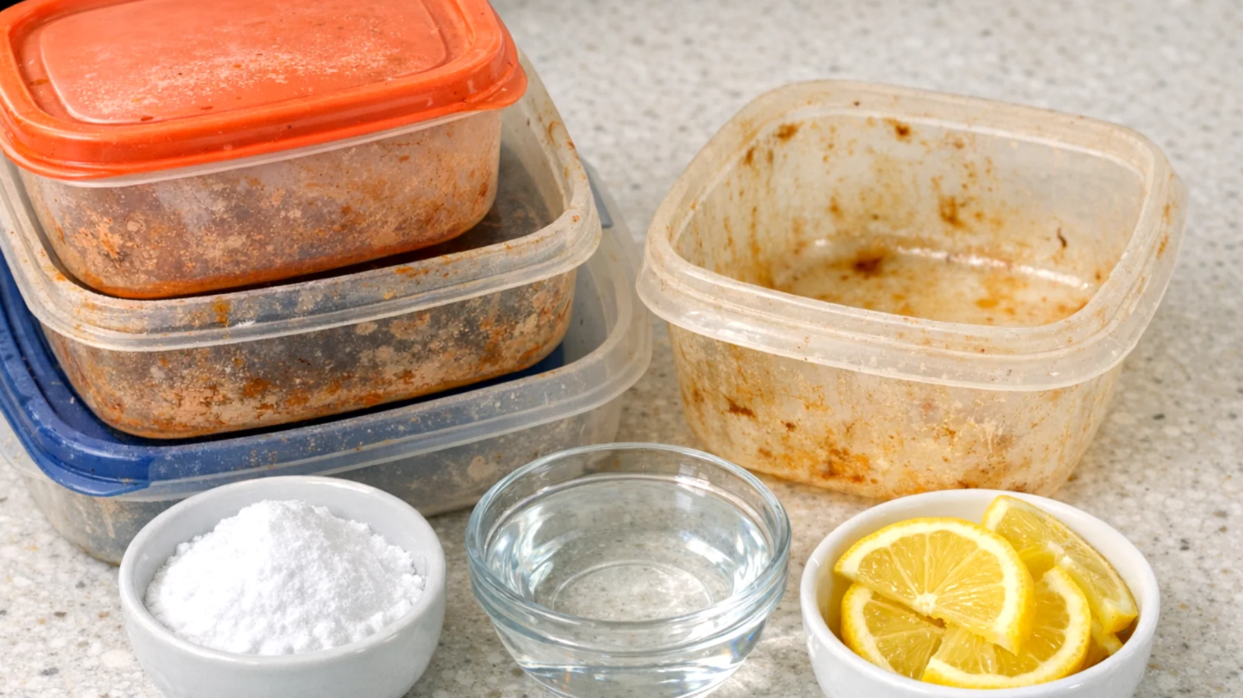 I barattoli in plastica tendono a deteriorarsi rapidamente, macchiarsi, assorbire odori e perdere la loro efficacia nel tempo: quali sono i trucchi della nonna per farli durare più a lungo e mantenerli come nuovi?"