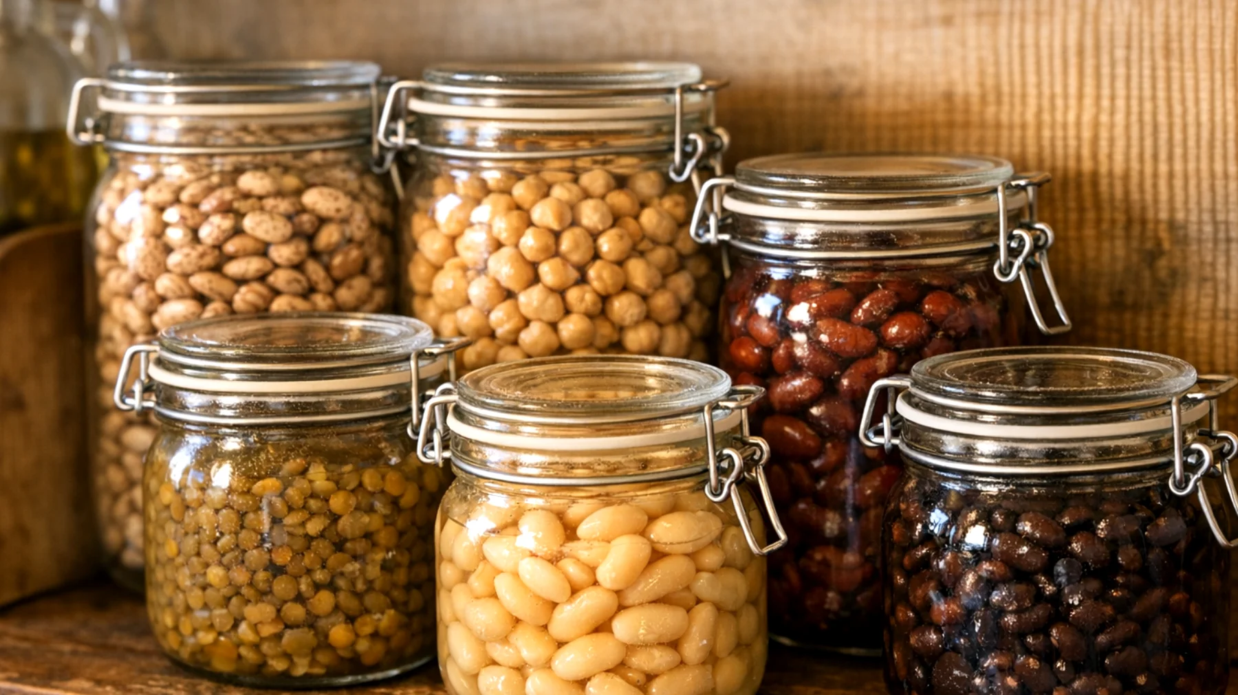 Come conservare correttamente i fagioli in casa per evitare sprechi, mantenerne freschezza e sapore, e ottimizzare lo spazio in dispensa, frigo o freezer"